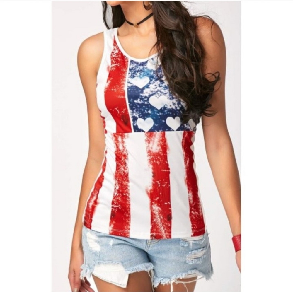 🇺🇸American Flag Tank Top🇺🇸 - Picture 3 of 4
